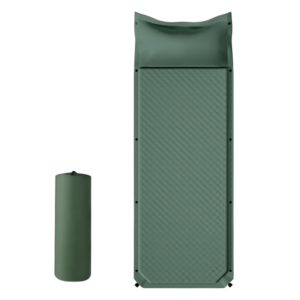Self-inflating Sleeping Pad for Camping 1.2" Thick Camping Inflatable Mattress Pad with Built in Pillow Expandable Inflatable Camping Mat for Car Camping Backpacking Hiking Camping Mat